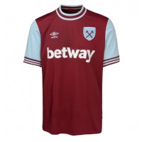 Camiseta West Ham United Primera Equipación Replica 2024-25 mangas cortas